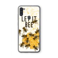 Let it bee: Samsung Galaxy A11 Transparant Hoesje