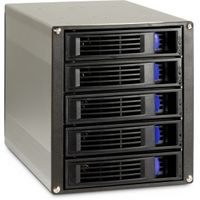 Inter-Tech ST-5255 HDD-behuizing Zwart 2.5/3.5 - thumbnail