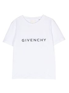 Givenchy Kids t-shirt en coton à logo imprimé - Blanc