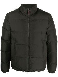 Canali zip-up padded jacket - Vert