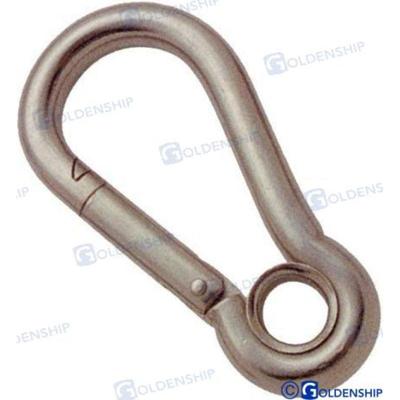 Mosquetones inox GS71233 - MOSQUETON CERRADO 8X80