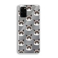 It's a Purrr Case: Samsung Galaxy S20 Plus Transparant Hoesje