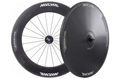 Miche Supertype Pista 88/Disc Baanfiets Wielset - Carbon Miche Supertype Pista 88/Disc Baanfiets Wielset - Carbon