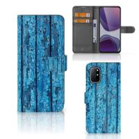 OnePlus 8T | Book Style Case | Wood Blue