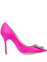Manolo Blahnik escarpins Hangisi 105 mm - Rose Manolo Blahnik escarpins Hangisi 105 mm - Rose