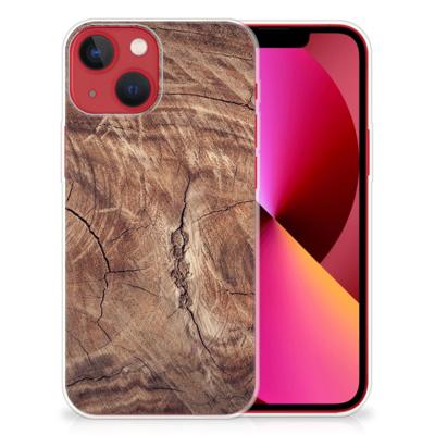 Apple iPhone 13 | Bumper Hoesje | Tree Trunk