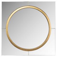 Richmond Spiegel Briana 51 x 51cm - Goud - Rond