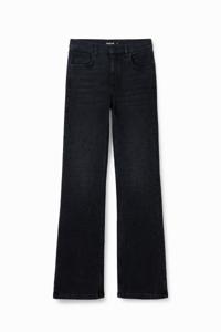 Flared jeans met stras - BLACK - 38