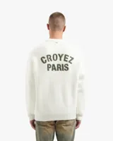 Croyez Paris Knit Sweater Heren Gebroken Wit - Maat M - Kleur: Gebroken Wit | Soccerfanshop