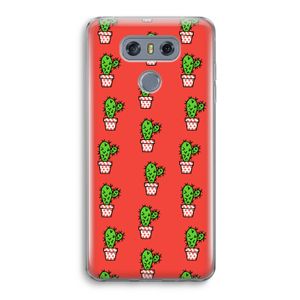 Mini cactus: LG G6 Transparant Hoesje