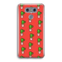 Mini cactus: LG G6 Transparant Hoesje