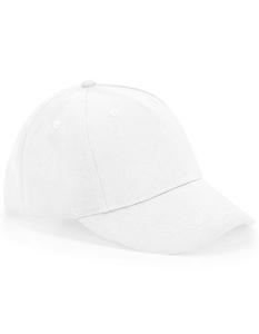 Beechfield CB63NB Junior Organic Cotton 5 Panel Cap - White - One Size