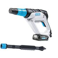 GLORIA - MultiJet 18V - Multifunctioneel mobiel hogedrukreinigingssysteem (2 -5Ah accu en oplader meegeleverd)