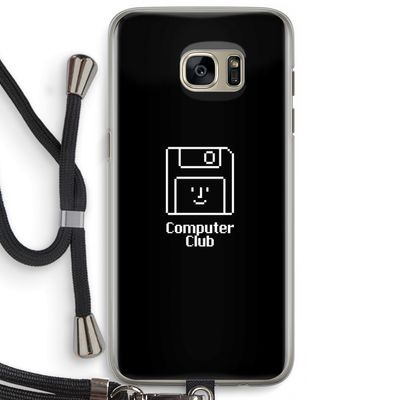 Hello: Samsung Galaxy S7 Edge Transparant Hoesje met koord