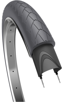 Edge Buitenband mambo 28 x 2.00"/ 50-622 mm - grijs met reflectie