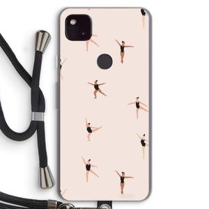 Dancing #1: Pixel 4a 5G Transparant Hoesje met koord