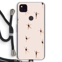 Dancing #1: Pixel 4a 5G Transparant Hoesje met koord