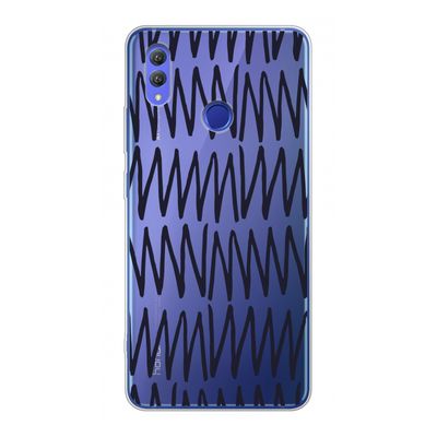 Marrakech Zigzag: Honor Note 10 Transparant Hoesje
