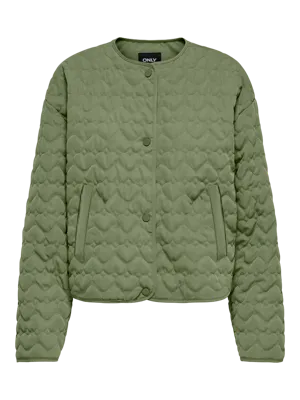 Only Heart Quilted Jas