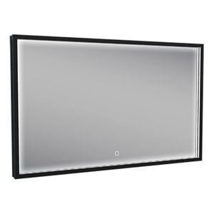 Badkamerspiegel Maro | 100x60 cm | Rechthoekig | Directe LED verlichting | Touch button | Met verwarming
