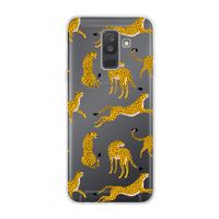 Luipaard: Samsung Galaxy A6 Plus (2018) Transparant Hoesje