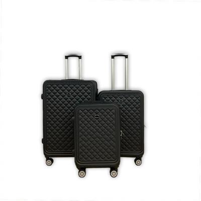 TVR-Travel® - Kofferset Kasper - Koffers - Set van 3 - S/M/L - Zwart