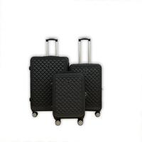 TVR-Travel® - Kofferset Kasper - Koffers - Set van 3 - S/M/L - Zwart