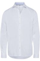 Brax Modern Fit Overhemd wit, Effen