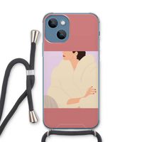 Cosy: iPhone 13 Transparant Hoesje met koord