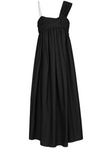 Cecilie Bahnsen robe longue Vera à nœud - Noir