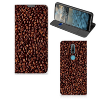 Nokia 2.4 Flip Style Cover Koffiebonen