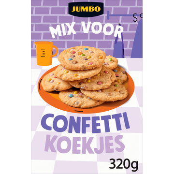 Jumbo Mix voor Confetti Koekjes 320 g