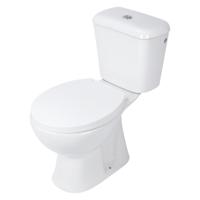 Differnz toiletpot duoblok staand achter onder onderuitlaat keramiek wit 72.5 x 65.8 x 35.5 cm
