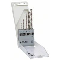 Bosch Accessories 2608595517 HSS Metaal-spiraalboorset 5-delig 2 mm, 3 mm, 4 mm, 5 mm, 6 mm Geslepen DIN 338 1/4 (6.3 mm) 1 set(s)