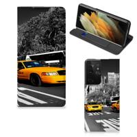 Samsung Galaxy S21 Ultra | Book Cover | New York Taxi