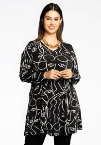 Yoek Tuniek wide bottom MASK | Zwart | Maat 58/60