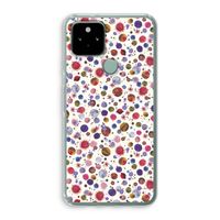 Planets Space: Google Pixel 5 Transparant Hoesje