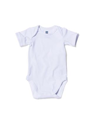 HEMA Romper organic katoen stretch - 2 stuks wit (wit)