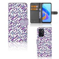 OPPO A76 | A96 | Telefoon Hoesje | Feathers Color