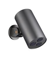 Hoofddouche BWS Sensa Cilinder Muurmontage Gunmetal PVD