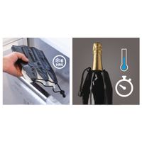 Vacu Vin Actieve wijn en champagnekoeler - Platinum - Vacuvin - thumbnail