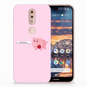 Nokia 4.2 Telefoonhoesje met Naam Pig Mud