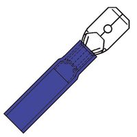 Waterdichte FöhnVlaksteker 6,3x0,8mm voor 1,5-2,5 mm2