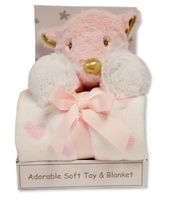 Nursery Time fleecedeken met vos 75x90 cm polyester - thumbnail