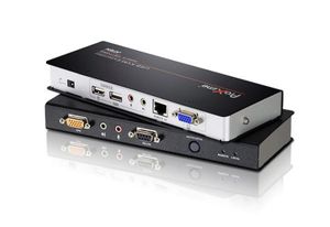 ATEN USB VGA/Geluid Cat 5 KVM Verlenger met Deskew (1280 x 1024@300m)