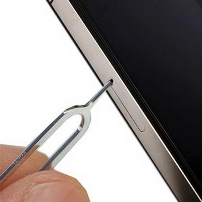 SIM kaart lade houder uitwerpen Pin sleutel Tool voor iPhone Galaxy Huawei Xiaomi HTC en andere Smart Phones