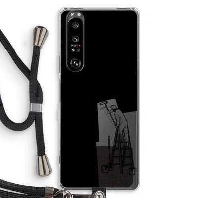 Musketon Painter: Sony Xperia 1 III Transparant Hoesje met koord