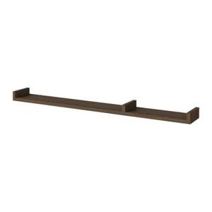 Bolia Display Wandplank B 120 cm - Asymmetrisch Rechts - Donker Geolied Eiken