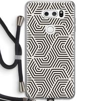 Magic pattern: LG V30 Transparant Hoesje met koord