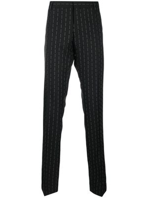 1017 ALYX 9SM pantalon de costume à motif monogrammé - Noir
